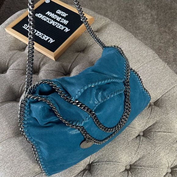 Stella‎ McCartney Falabella Shaggy Deer Foldover Tote - Picture 14 of 16